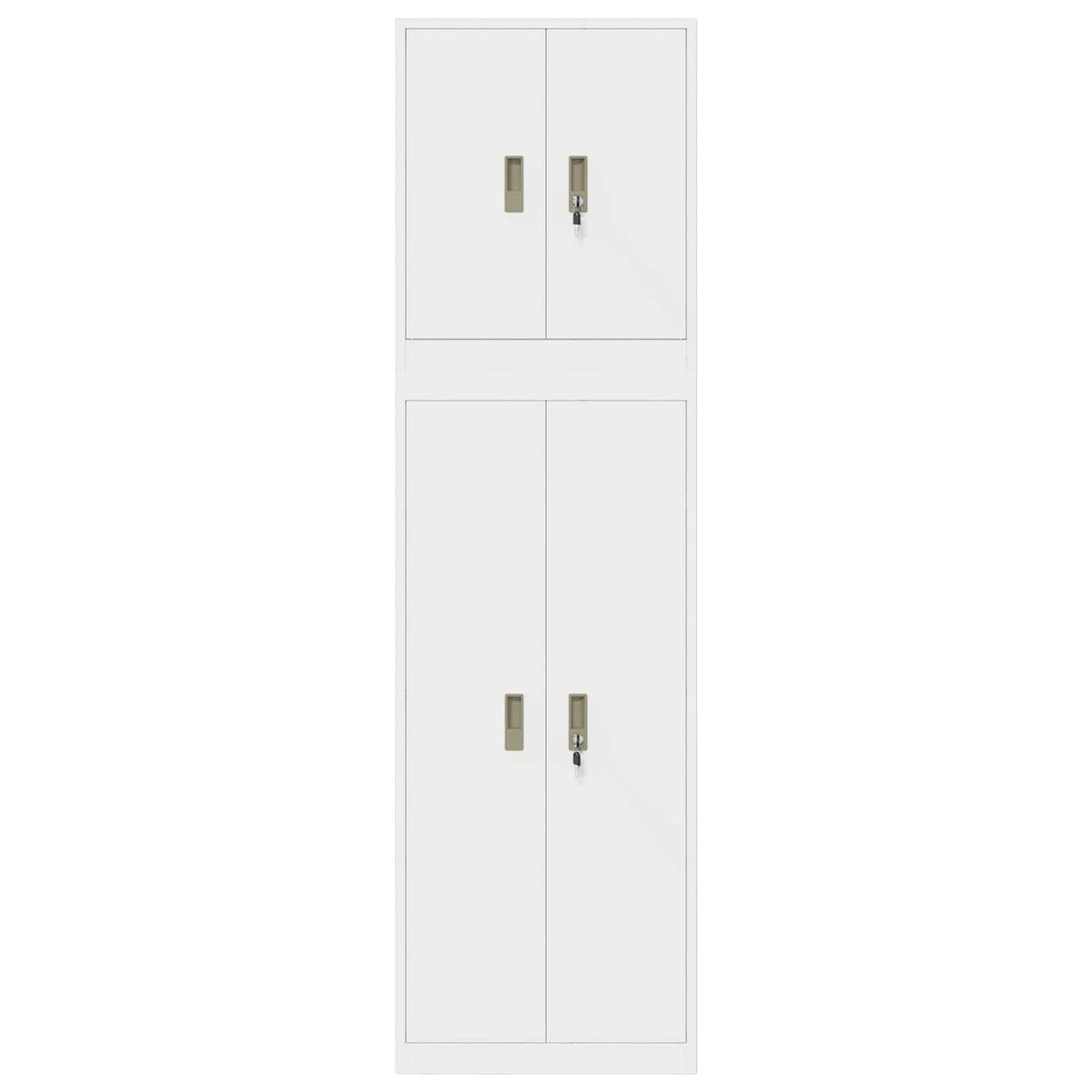 vidaXL Szafka do przechowywania 2 szt. 60 x 40 x 210 cm Stal Zamykane