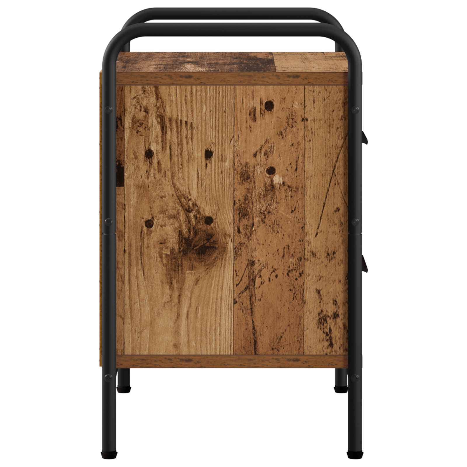 vidaXL Szafka Nocna Stare drewno 40 x 30 x 50 cm Drewno inżynieryjne
