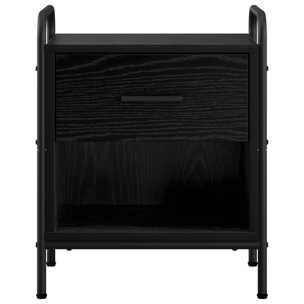 vidaXL Szafka Nocna 2 szt. Czarny dąb 40 x 30 x 50 cm