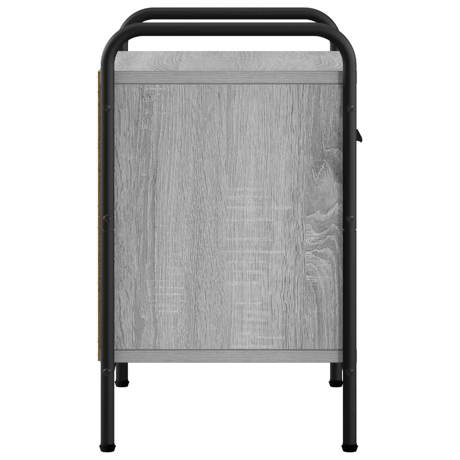 vidaXL Szafka Nocna Szary Sonoma 40 x 30 x 50 cm Drewno inżynieryjne