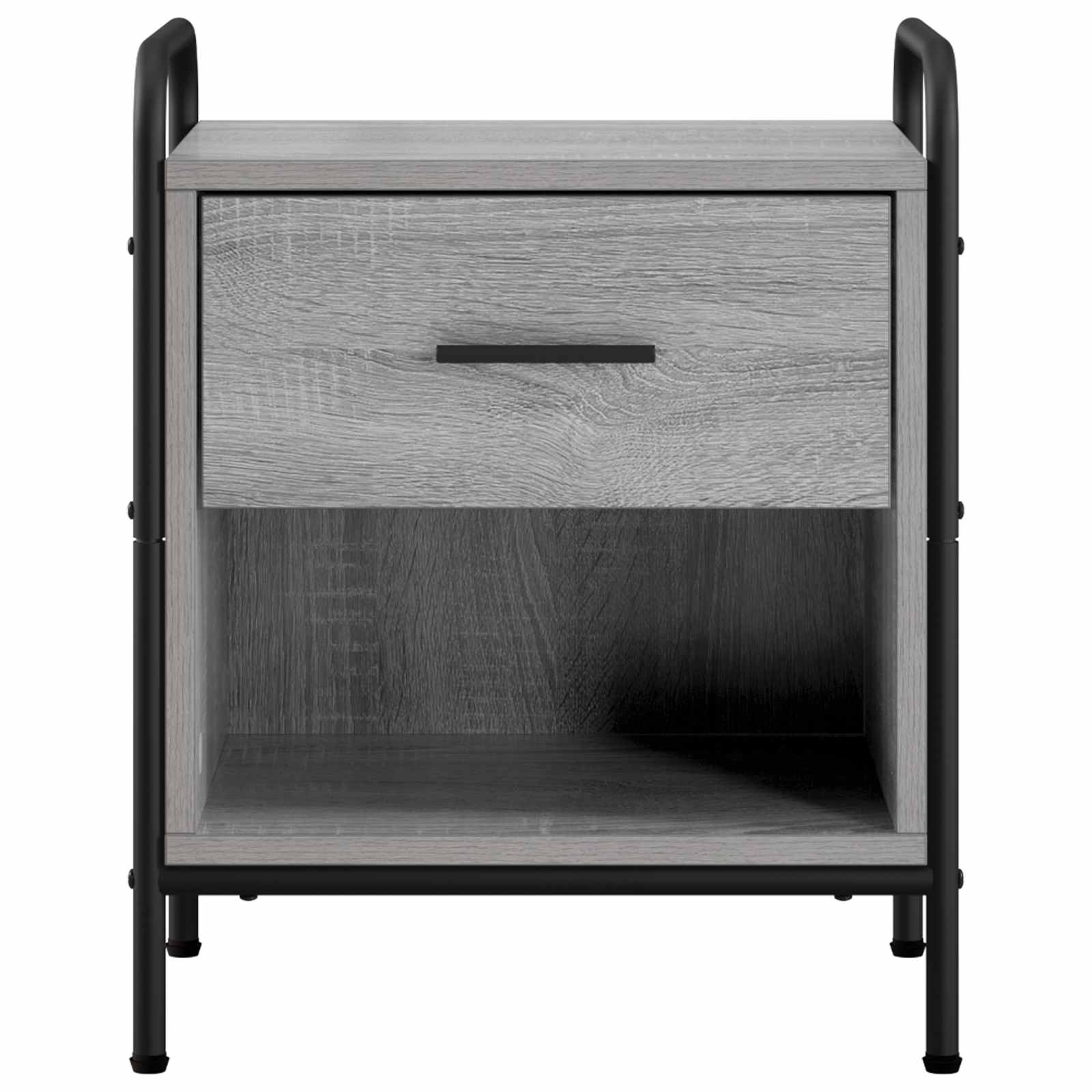 vidaXL Szafka Nocna 2 szt. Szary Sonoma 40 x 30 x 50 cm