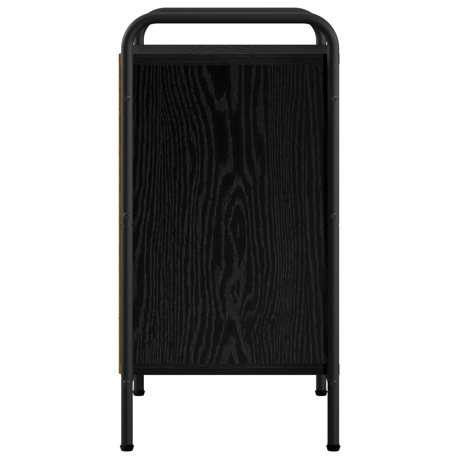 vidaXL Szafka Nocna Czarny dąb 40 x 30 x 60 cm Drewno inżynieryjne
