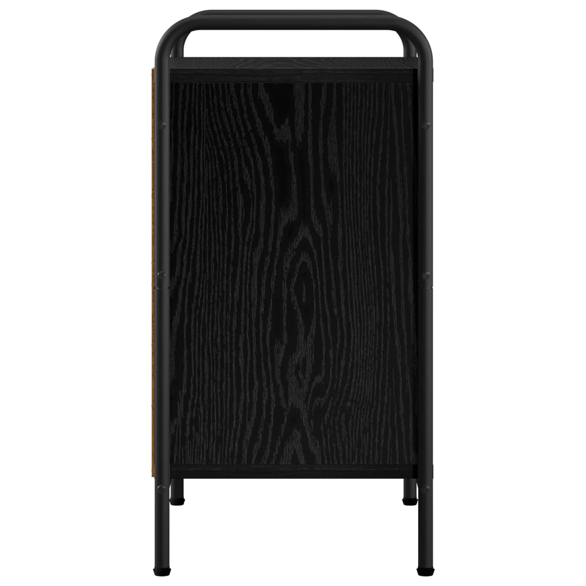 vidaXL Szafka Nocna 2 szt. Czarny dąb 40 x 30 x 60 cm