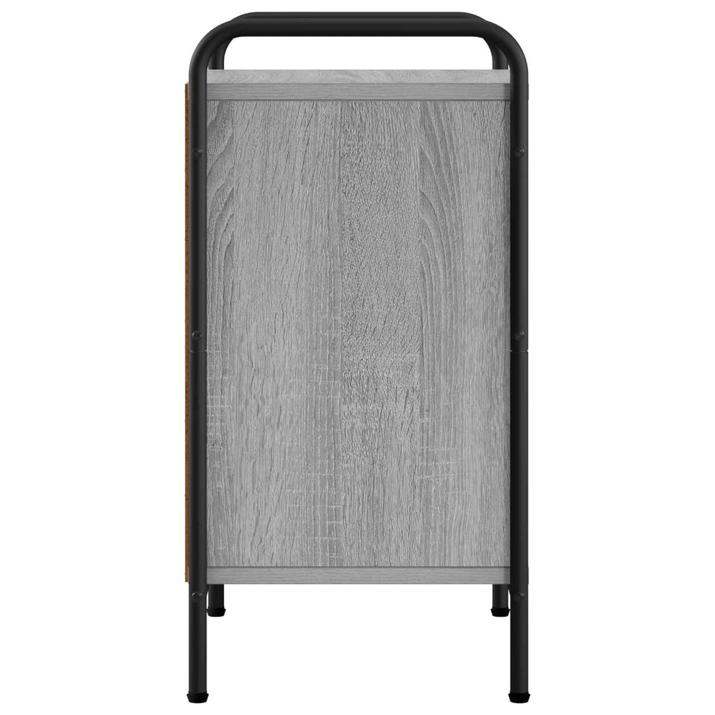 vidaXL Szafka Nocna Szary Sonoma 40 x 30 x 60 cm Drewno inżynieryjne