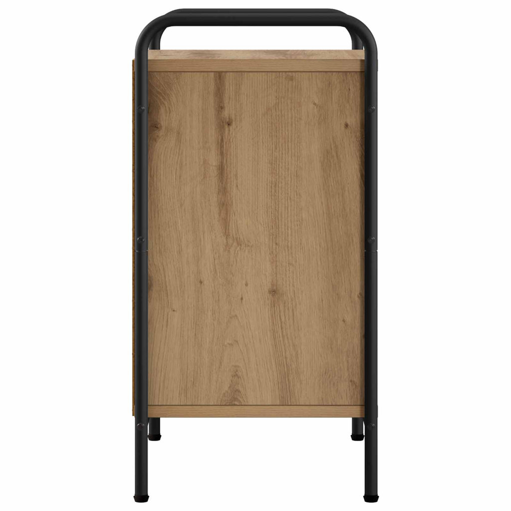vidaXL Szafka Nocna Dąb artisan 40 x 30 x 60 cm Drewno inżynieryjne