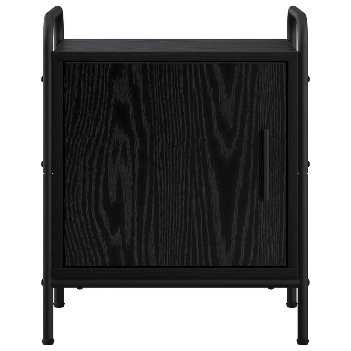 vidaXL Szafka Nocna Czarny dąb 40 x 30 x 50 cm Drewno inżynieryjne