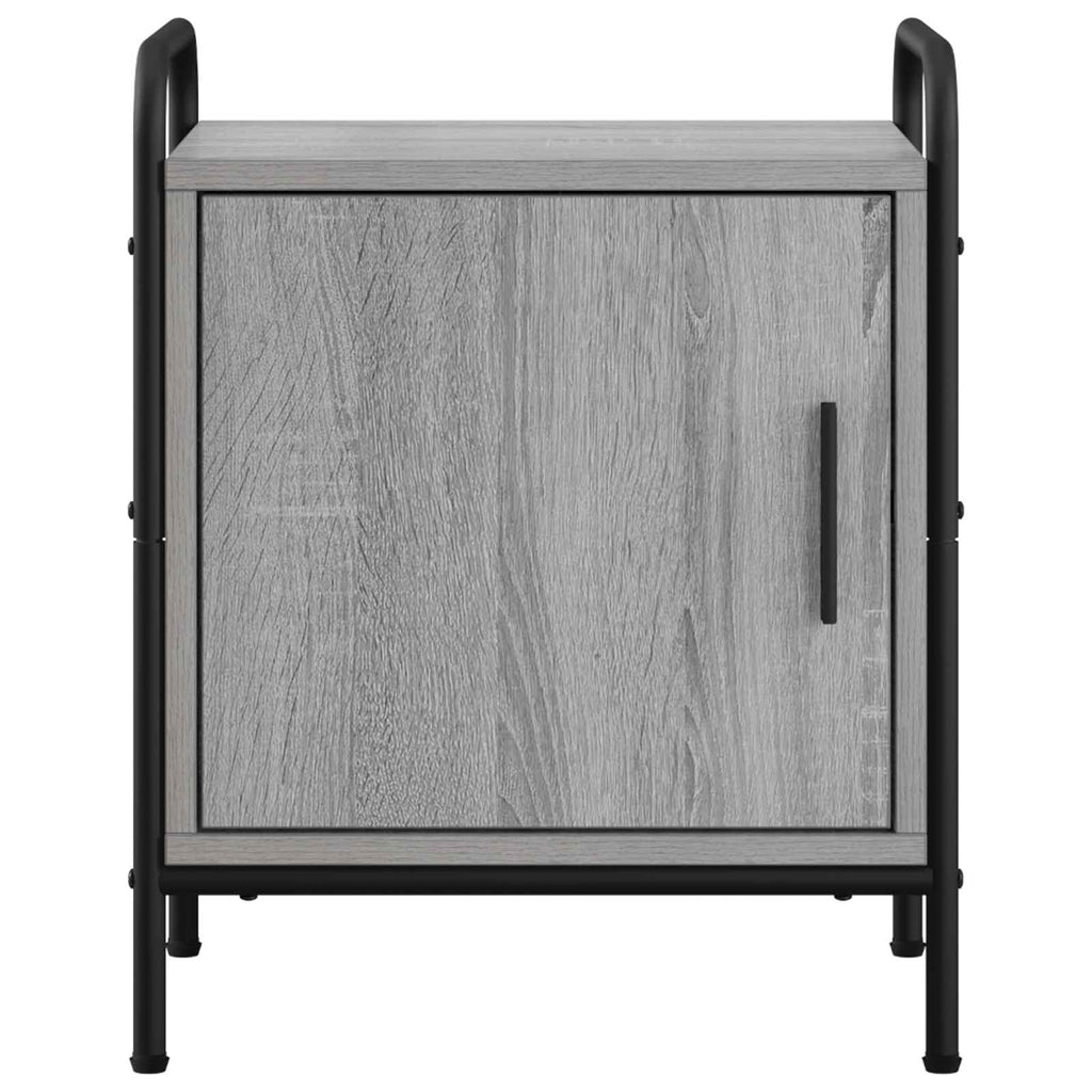 vidaXL Szafka Nocna Szary Sonoma 40 x 30 x 50 cm Drewno inżynieryjne