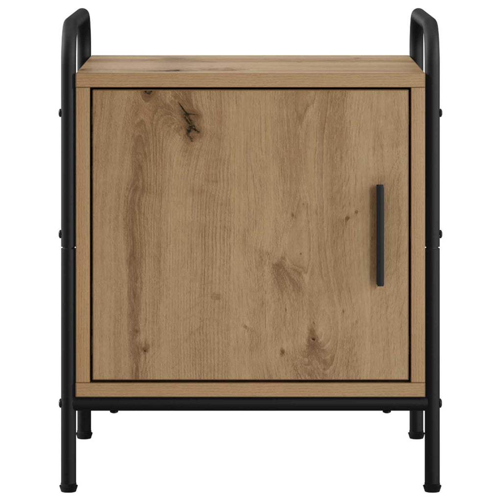 vidaXL Szafka Nocna Dąb artisan 40 x 30 x 50 cm Drewno inżynieryjne