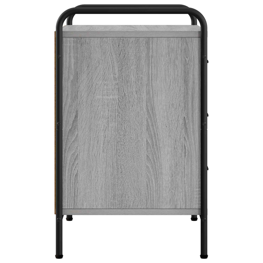 vidaXL Szafka Nocna Szary Sonoma 48 x 36,5 x 60 cm Drewno inżynieryjne