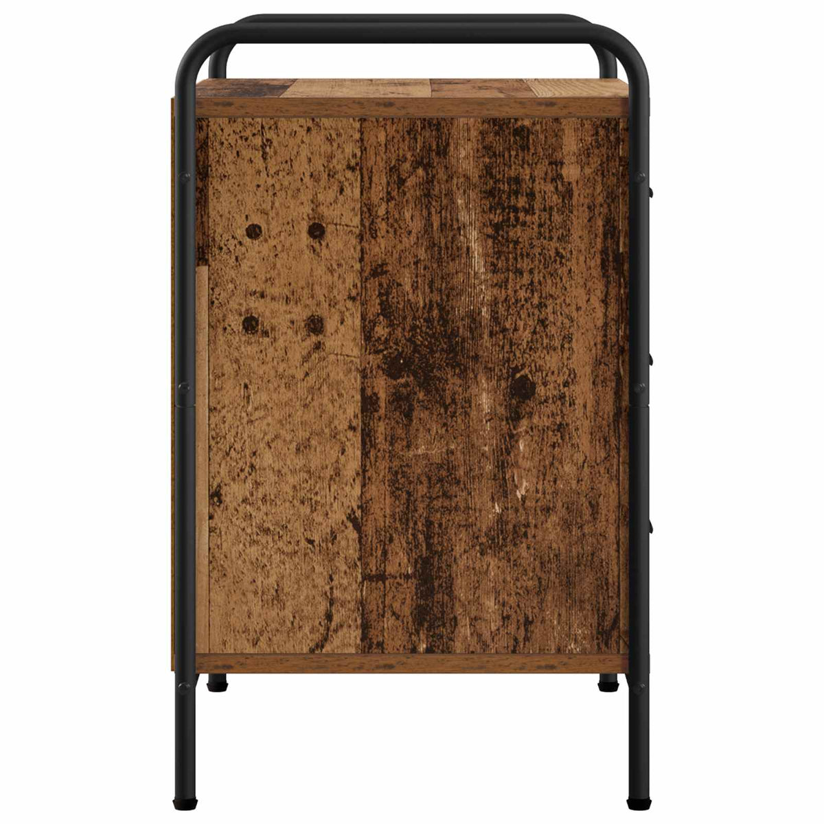 vidaXL Szafka Nocna Stare drewno 48 x 36,5 x 60 cm Drewno inżynieryjne