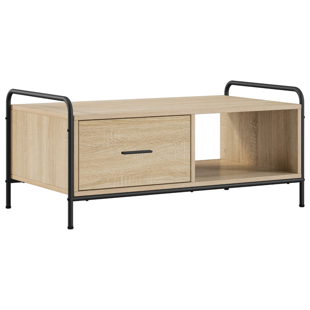 vidaXL Stolik kawowy dąb Sonoma 90 x 49 x 41 cm Drewno inżynieryjne
