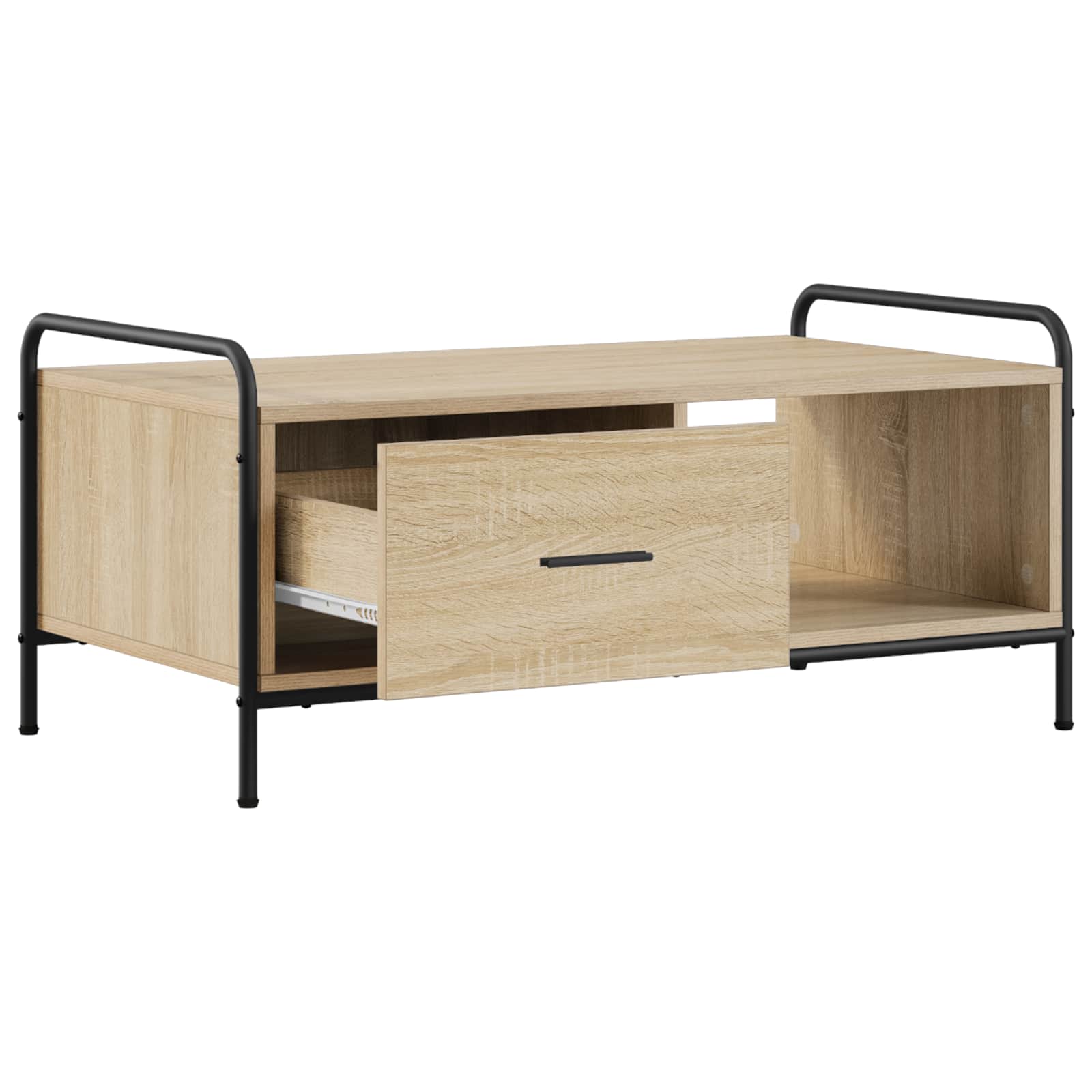 vidaXL Stolik kawowy dąb Sonoma 90 x 49 x 41 cm Drewno inżynieryjne