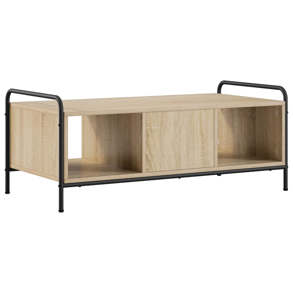 vidaXL Stolik kawowy dąb Sonoma 99,5 x 49 x 41 cm Drewno inżynieryjne