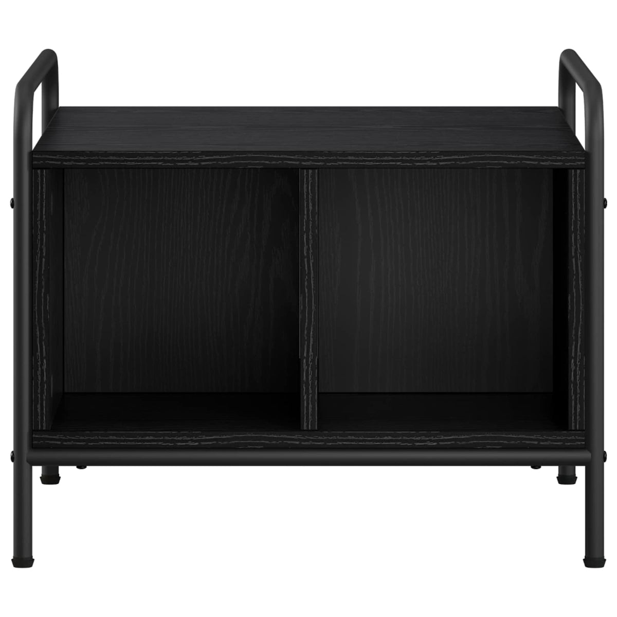 vidaXL Stolik kawowy Czarny dąb 50 x 49 x 41 cm Drewno inżynieryjne
