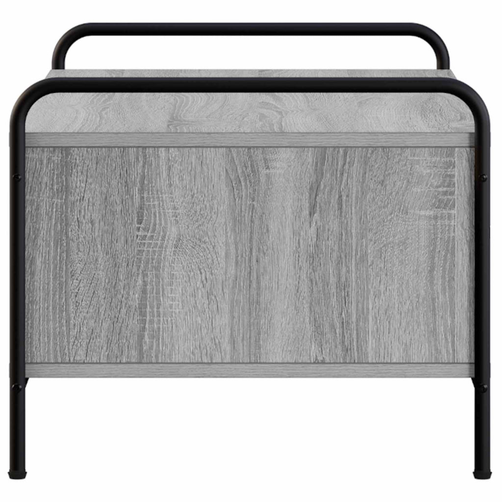 vidaXL Stolik kawowy Szary Sonoma 50 x 49 x 41 cm Drewno inżynieryjne