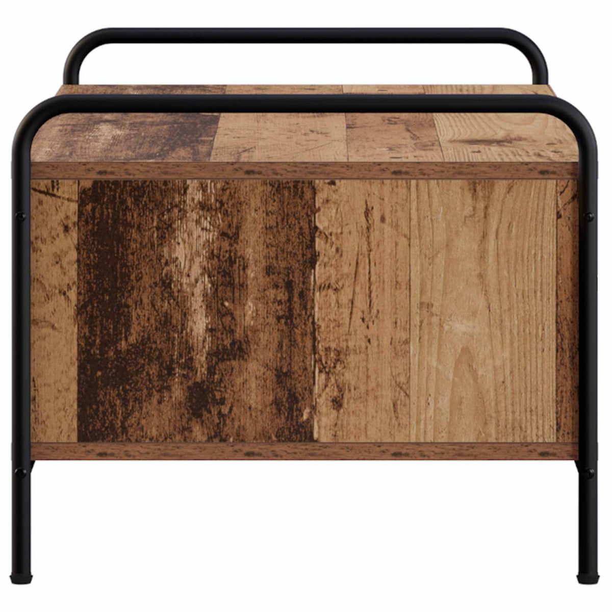 vidaXL Stolik kawowy Stare drewno 50 x 49 x 41 cm Drewno inżynieryjne