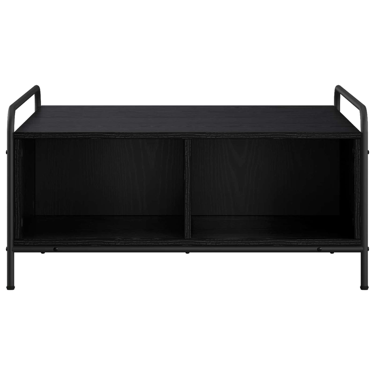 vidaXL Stolik kawowy Czarny dąb 50 x 49 x 41 cm Drewno inżynieryjne