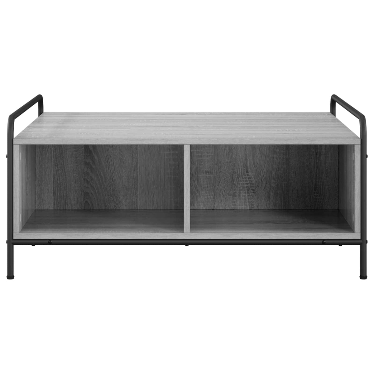 vidaXL Stolik kawowy Szary Sonoma 90 x 90 x 41 cm Drewno inżynieryjne