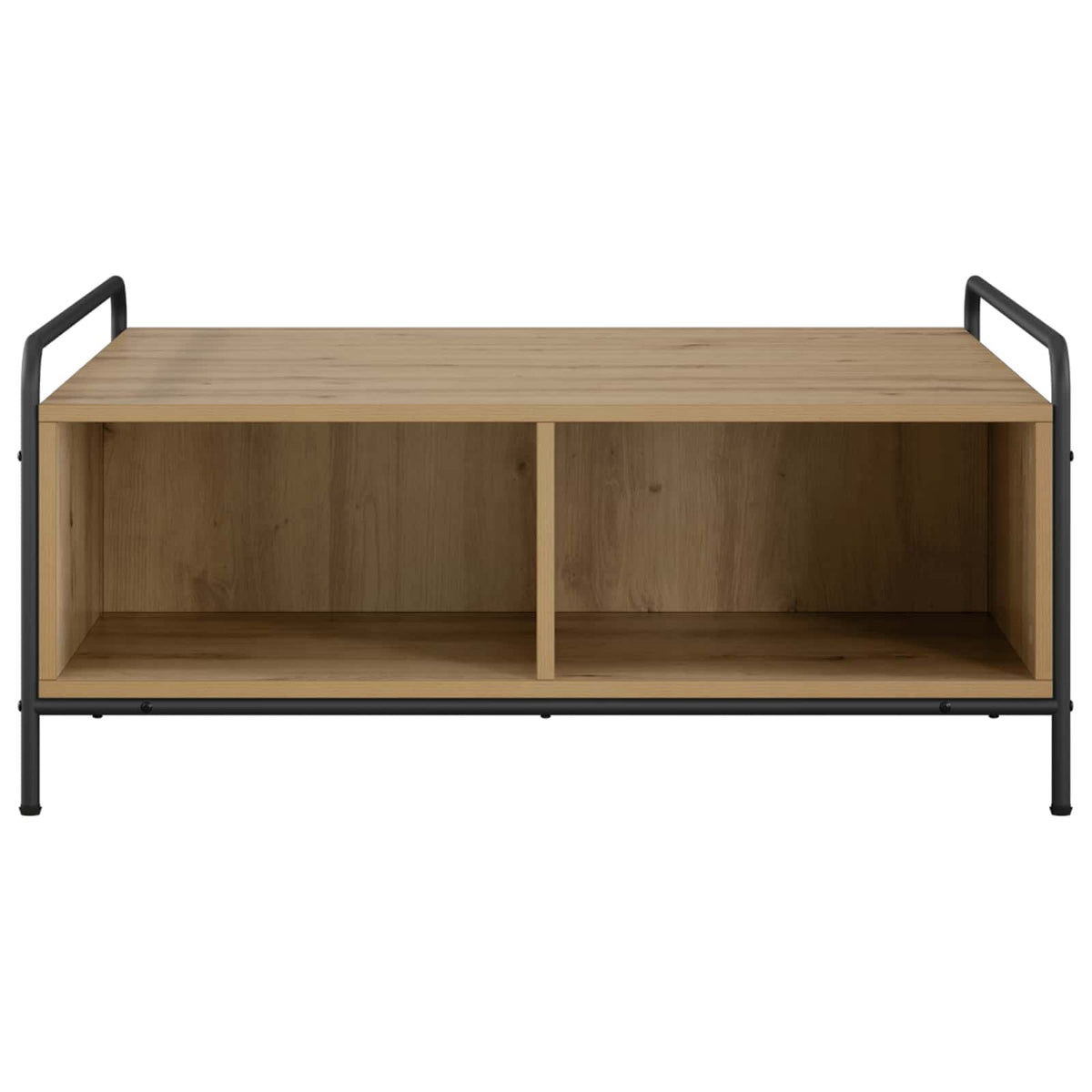 vidaXL Stolik kawowy Dąb artisan 90 x 90 x 41 cm Drewno inżynieryjne