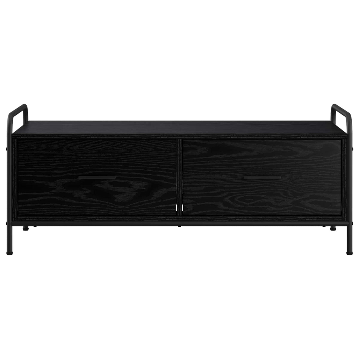 vidaXL Stolik kawowy Czarny dąb 99,5 x 49 x 41 cm Drewno inżynieryjne