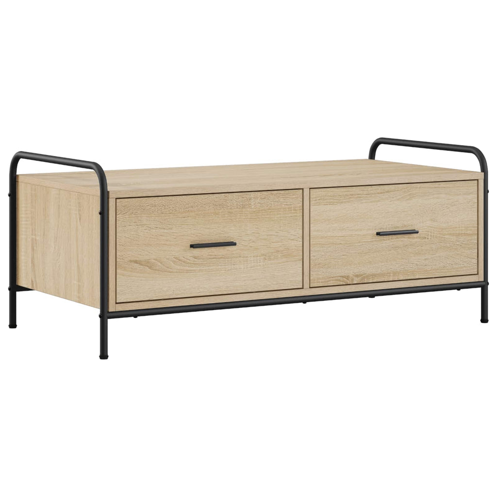 vidaXL Stolik kawowy dąb Sonoma 99,5 x 49 x 41 cm Drewno inżynieryjne