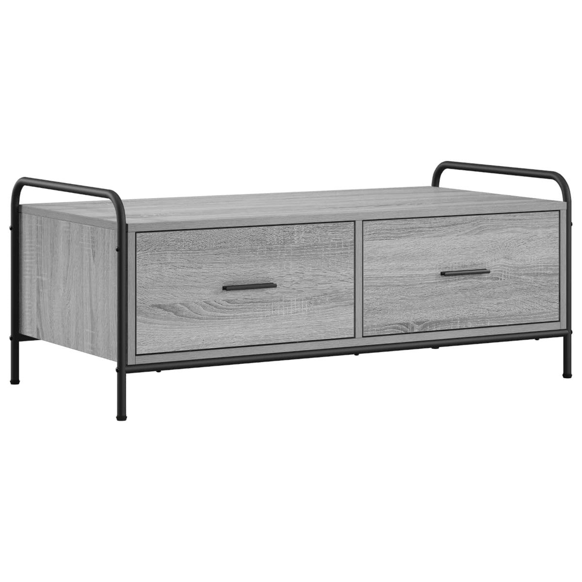 vidaXL Stolik kawowy Szary Sonoma 99,5 x 49 x 41 cm