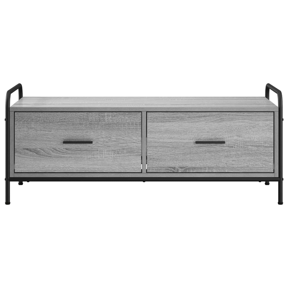 vidaXL Stolik kawowy Szary Sonoma 99,5 x 49 x 41 cm