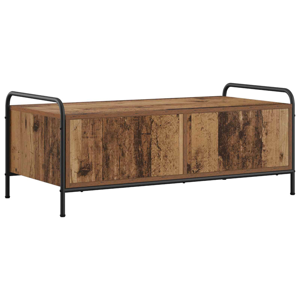 vidaXL Stolik kawowy Stare drewno 99,5 x 49 x 41 cm