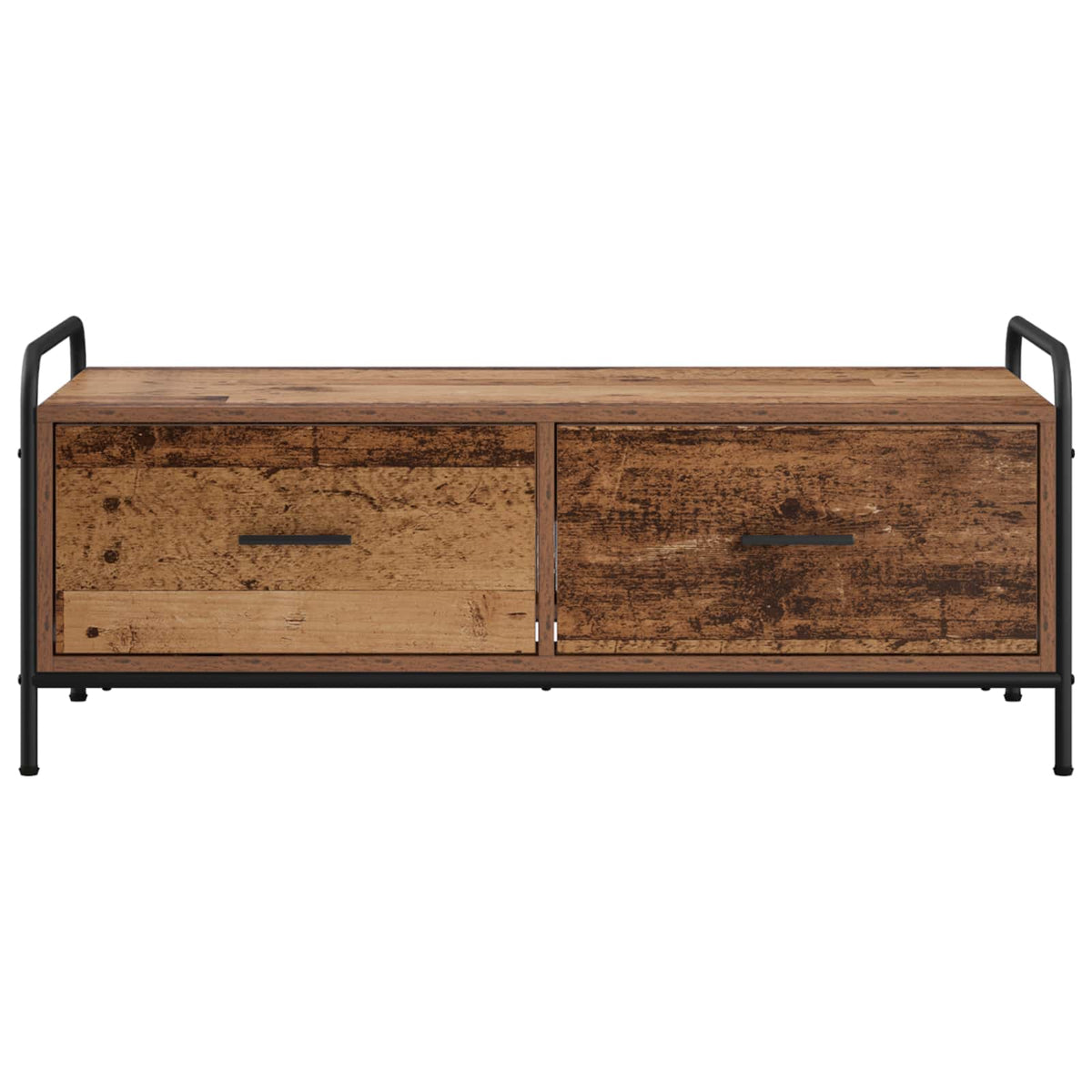 vidaXL Stolik kawowy Stare drewno 99,5 x 49 x 41 cm