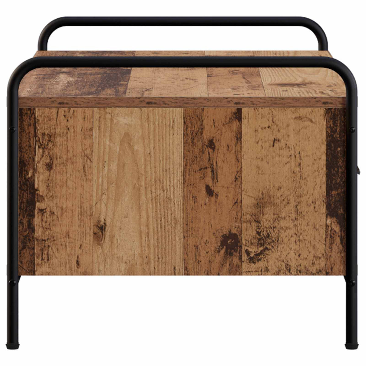 vidaXL Stolik kawowy Stare drewno 99,5 x 49 x 41 cm