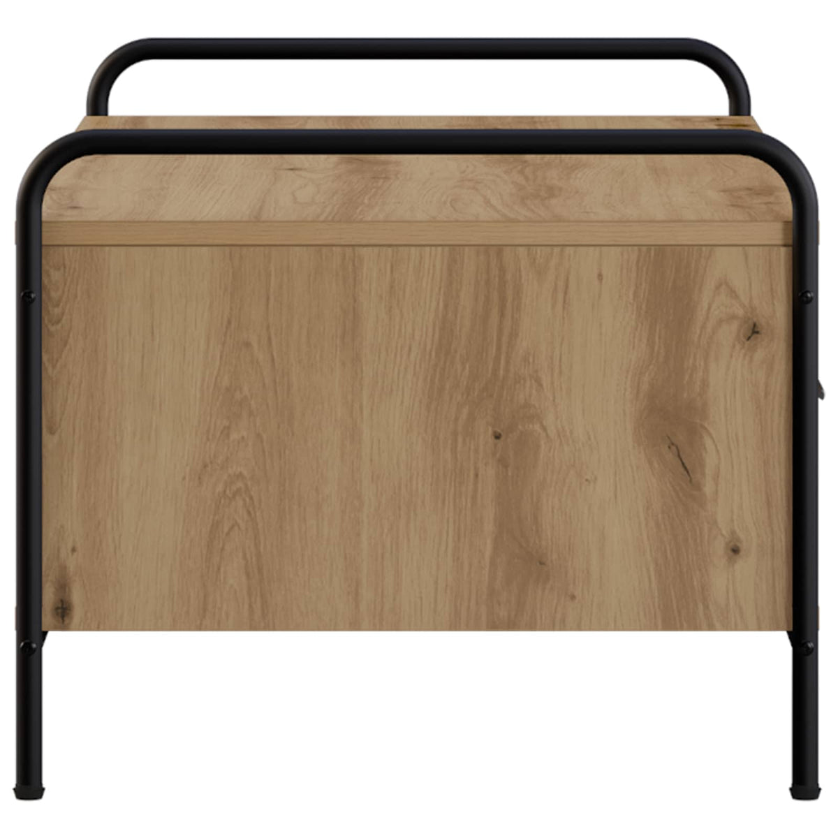 vidaXL Stolik kawowy Dąb artisan 99,5 x 49 x 41 cm Drewno inżynieryjne