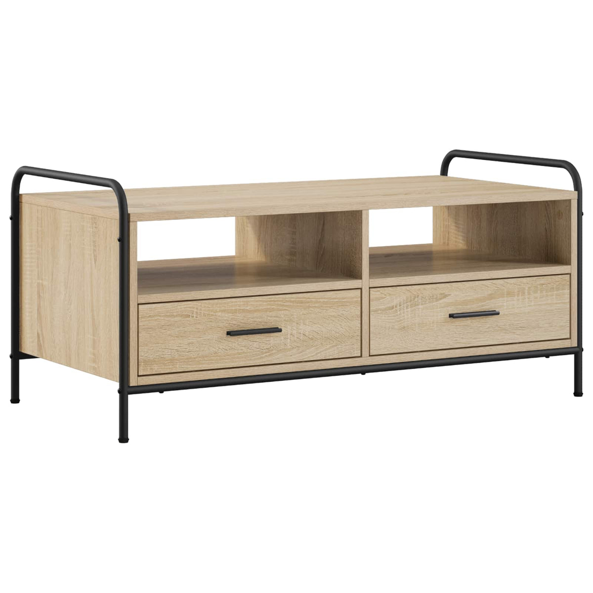 vidaXL Stolik kawowy dąb Sonoma 99,5 x 49 x 46 cm Drewno inżynieryjne