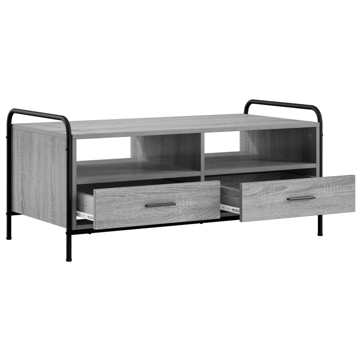 vidaXL Stolik kawowy Szary Sonoma 99,5 x 49 x 46 cm