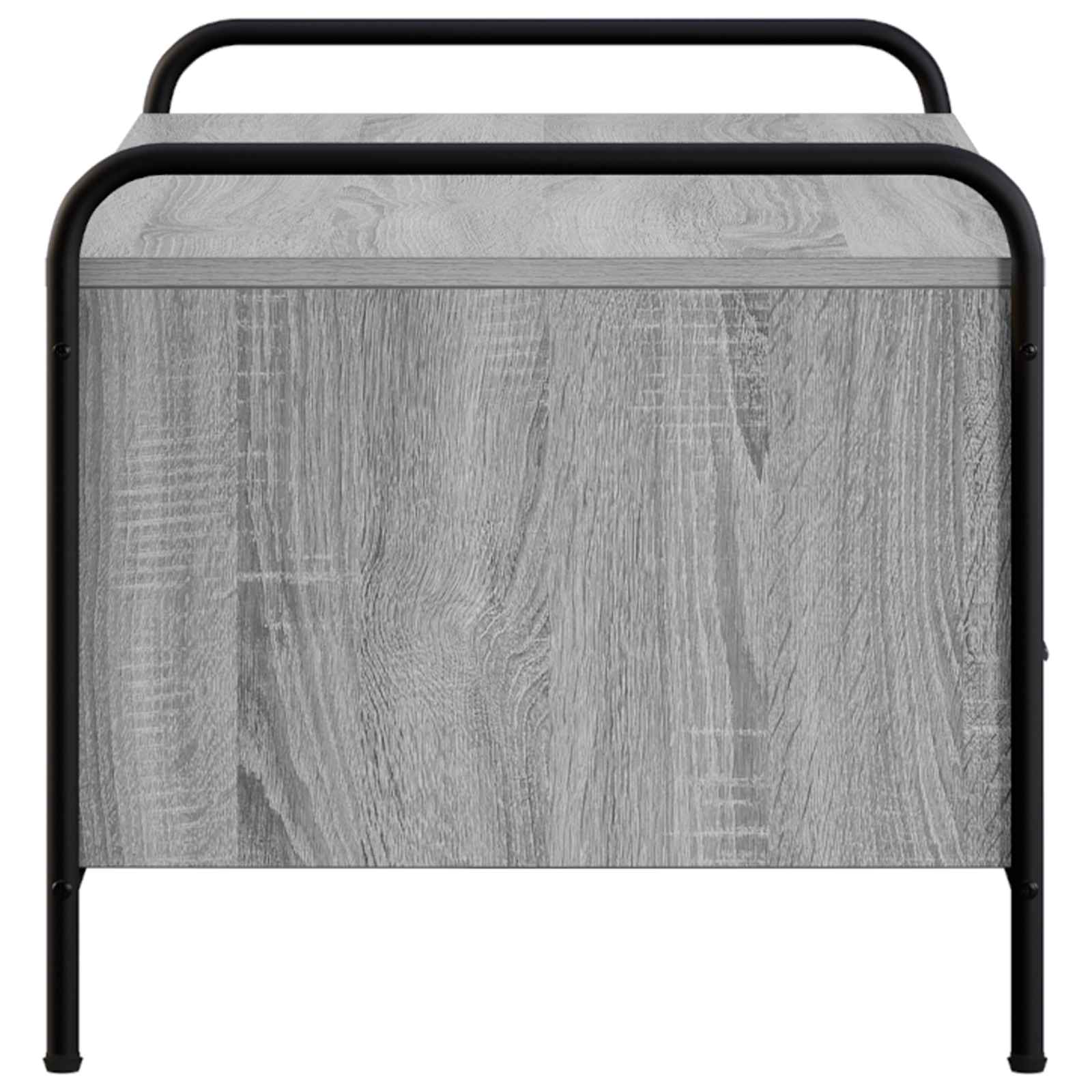 vidaXL Stolik kawowy Szary Sonoma 99,5 x 49 x 46 cm