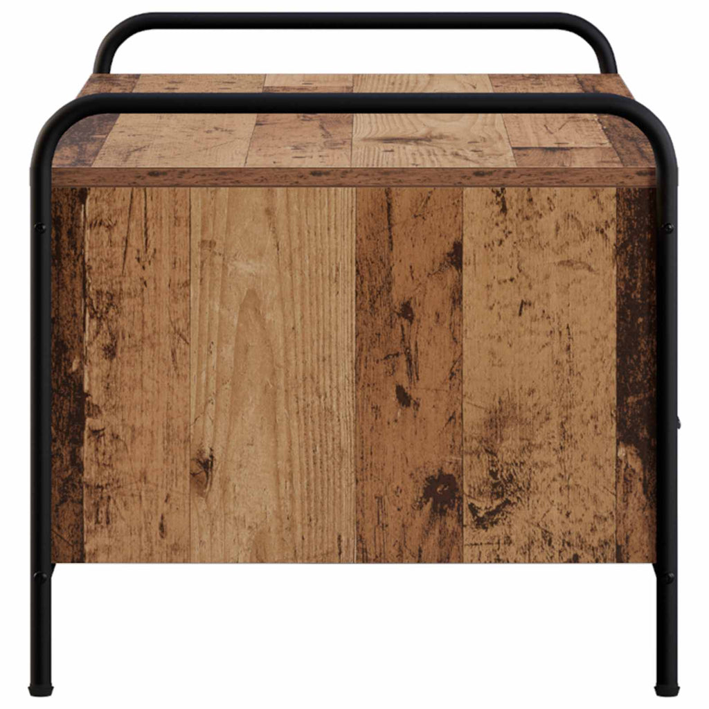 vidaXL Stolik kawowy Stare drewno 99,5 x 49 x 46 cm