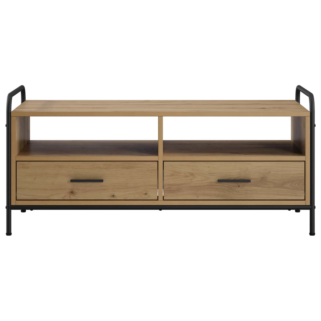 vidaXL Stolik kawowy Dąb artisan 99,5 x 49 x 46 cm Drewno inżynieryjne