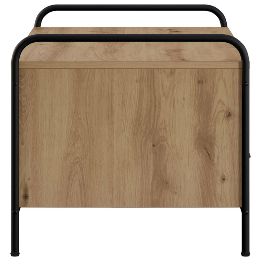 vidaXL Stolik kawowy Dąb artisan 99,5 x 49 x 46 cm Drewno inżynieryjne