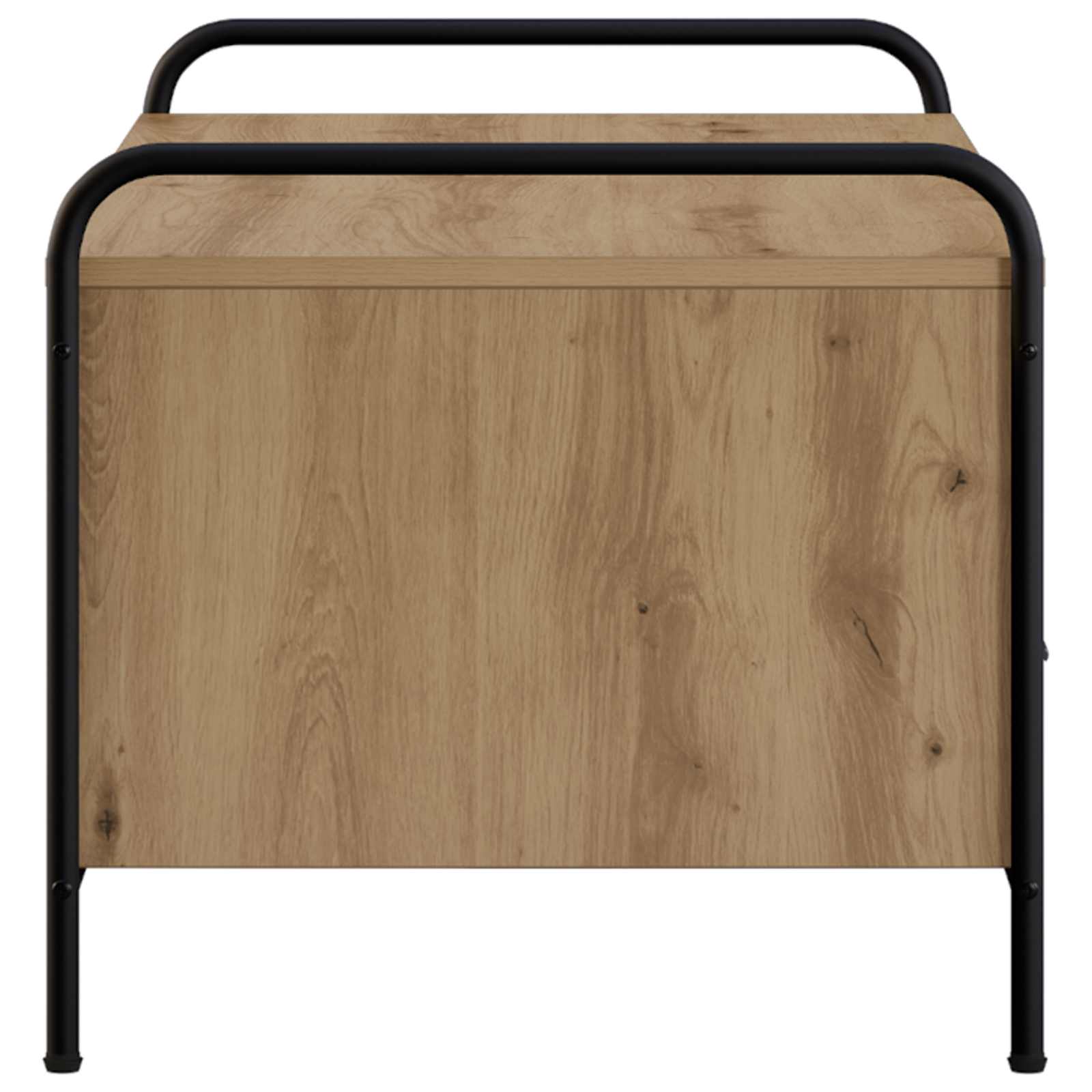 vidaXL Stolik kawowy Dąb artisan 99,5 x 49 x 46 cm Drewno inżynieryjne