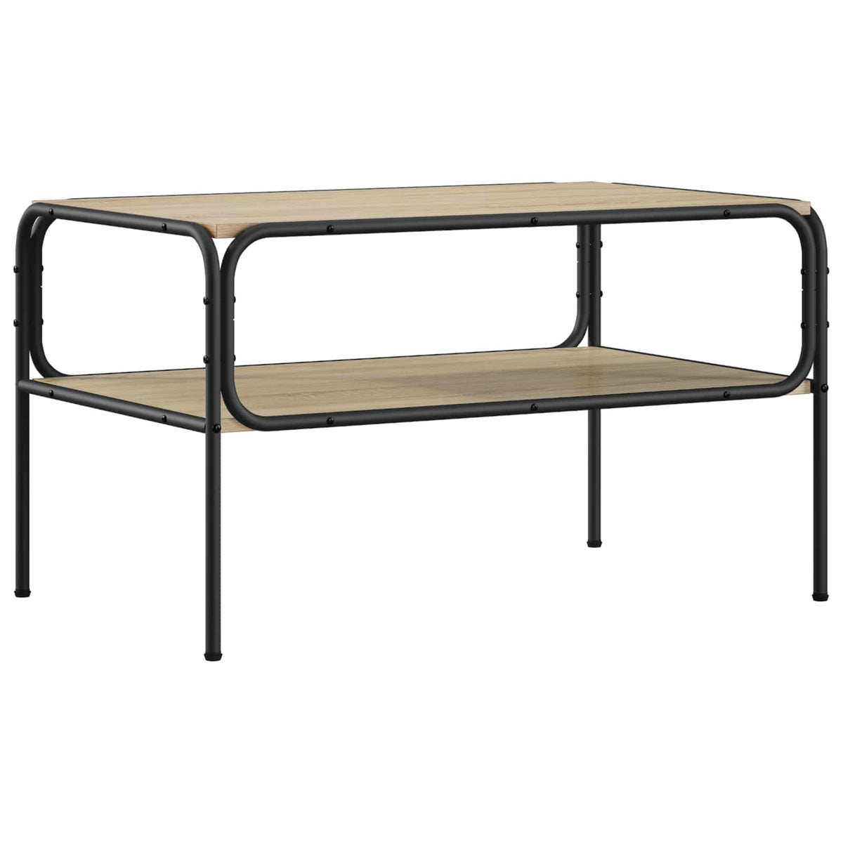 vidaXL Stolik boczny dąb Sonoma 100 x 50 x 46 cm Drewno inżynieryjne
