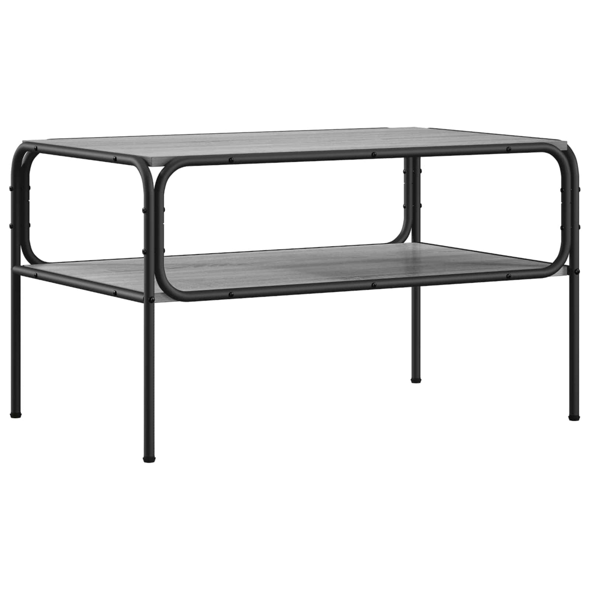 vidaXL Stolik boczny Szary Sonoma 100 x 50 x 46 cm Drewno inżynieryjne