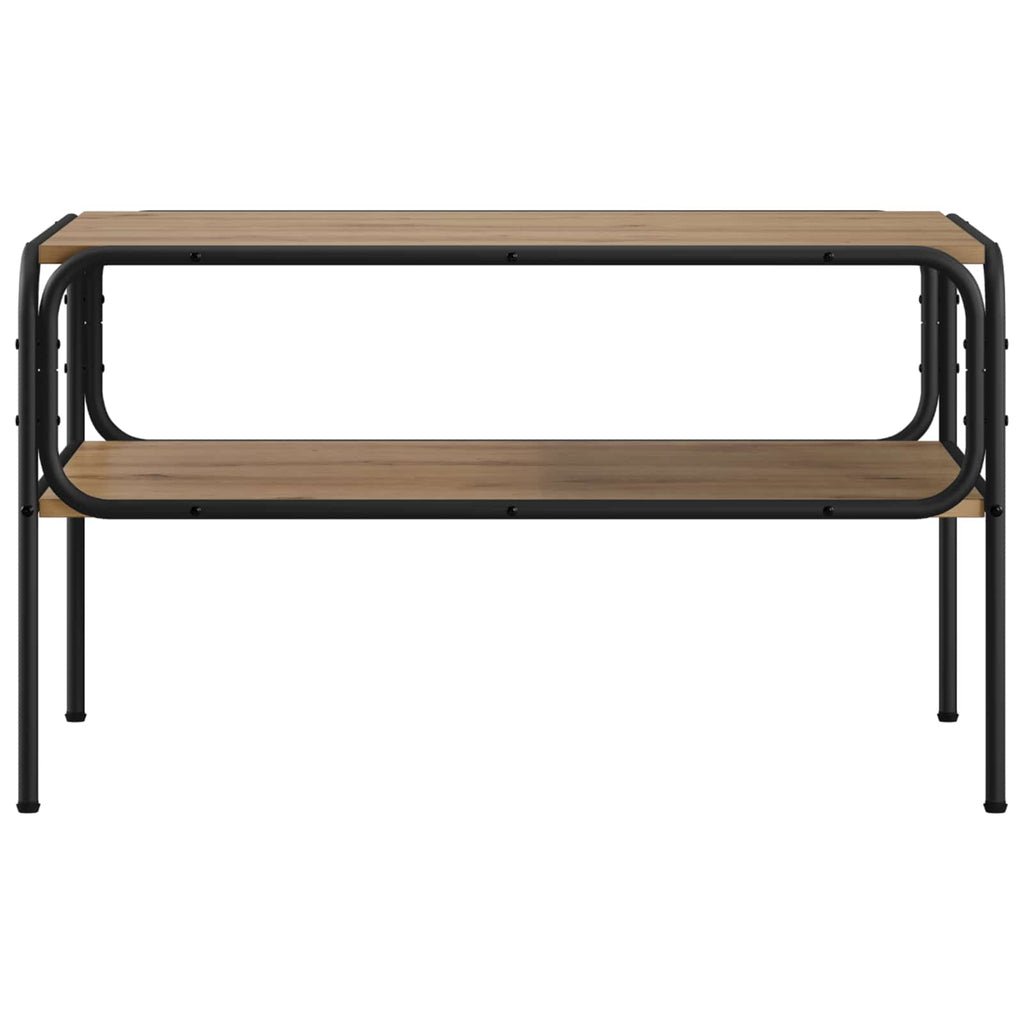 vidaXL Stolik boczny Dąb artisan 100 x 50 x 46 cm Drewno inżynieryjne