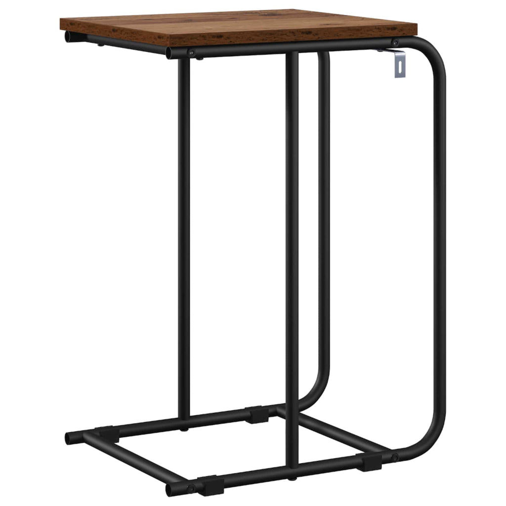 vidaXL Stolik boczny Stare drewno 40 x 31 x 55 cm Drewno inżynieryjne