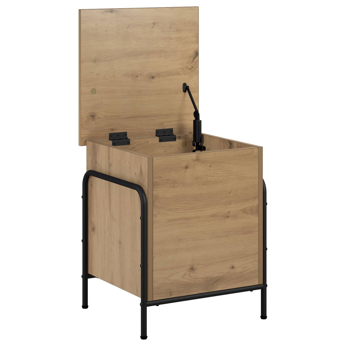 vidaXL Skrzynia do przechowywania Dąb artisan 80 x 40 x 49,5 cm