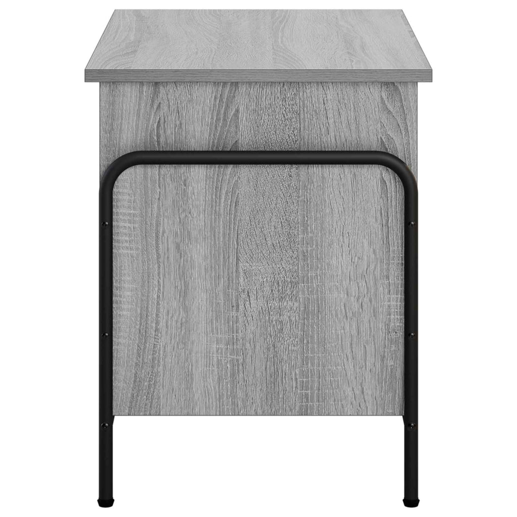 vidaXL Skrzynia do przechowywania Szary Sonoma 80 x 40 x 49,5 cm