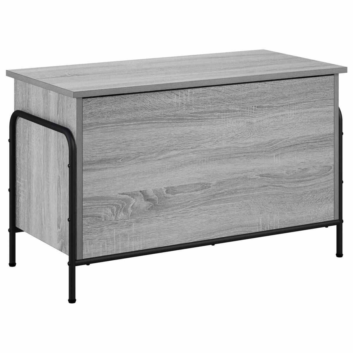vidaXL Skrzynia do przechowywania Szary Sonoma 80 x 40 x 49,5 cm