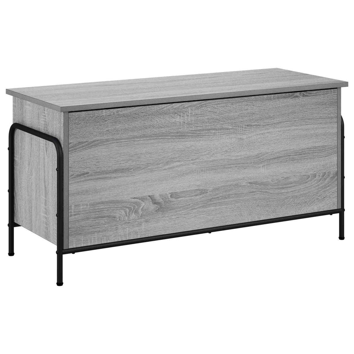 vidaXL Skrzynia do przechowywania Szary Sonoma 80 x 40 x 49,5 cm