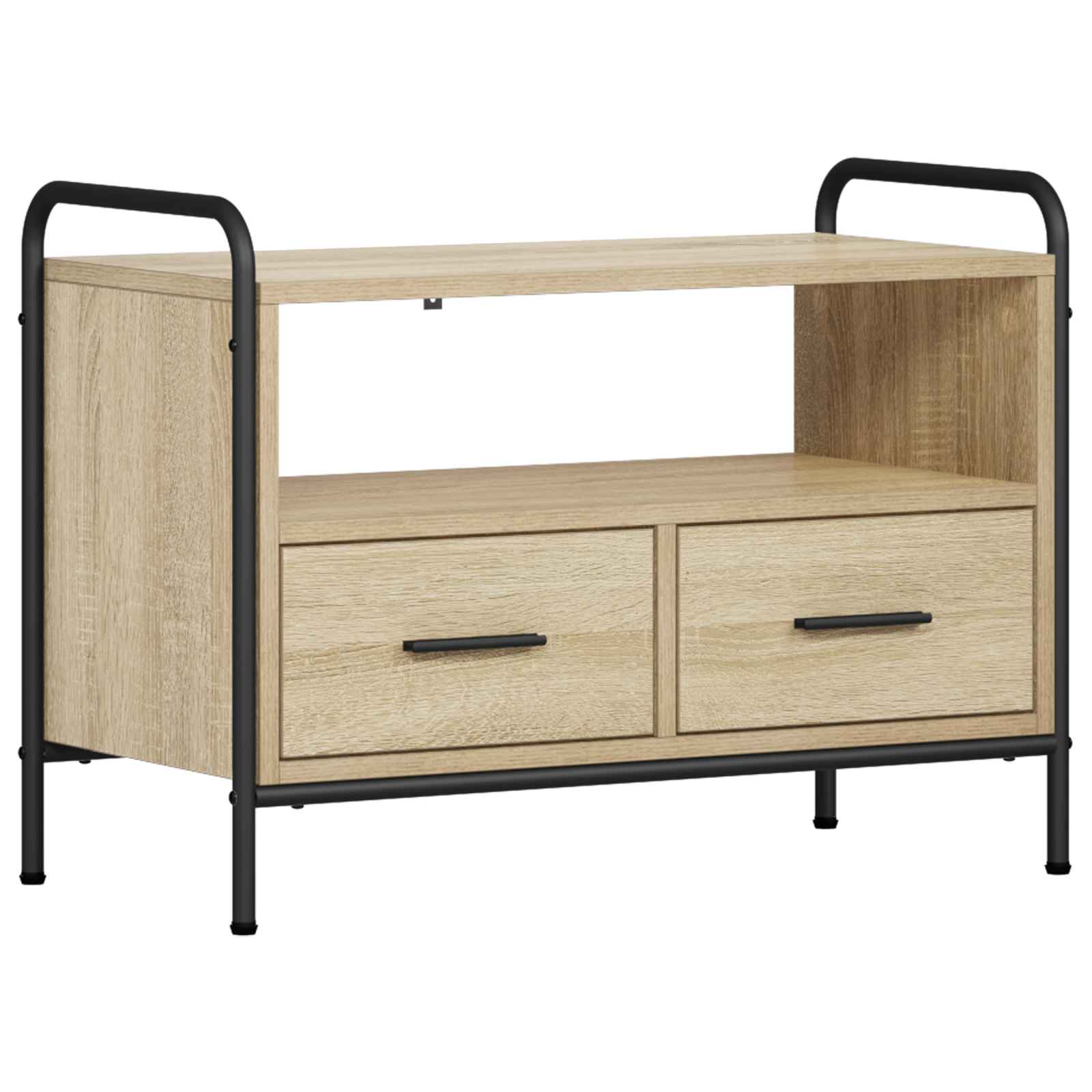 vidaXL Szafka pod telewizor 67,5 x 33 x 50 cm dąb Sonoma
