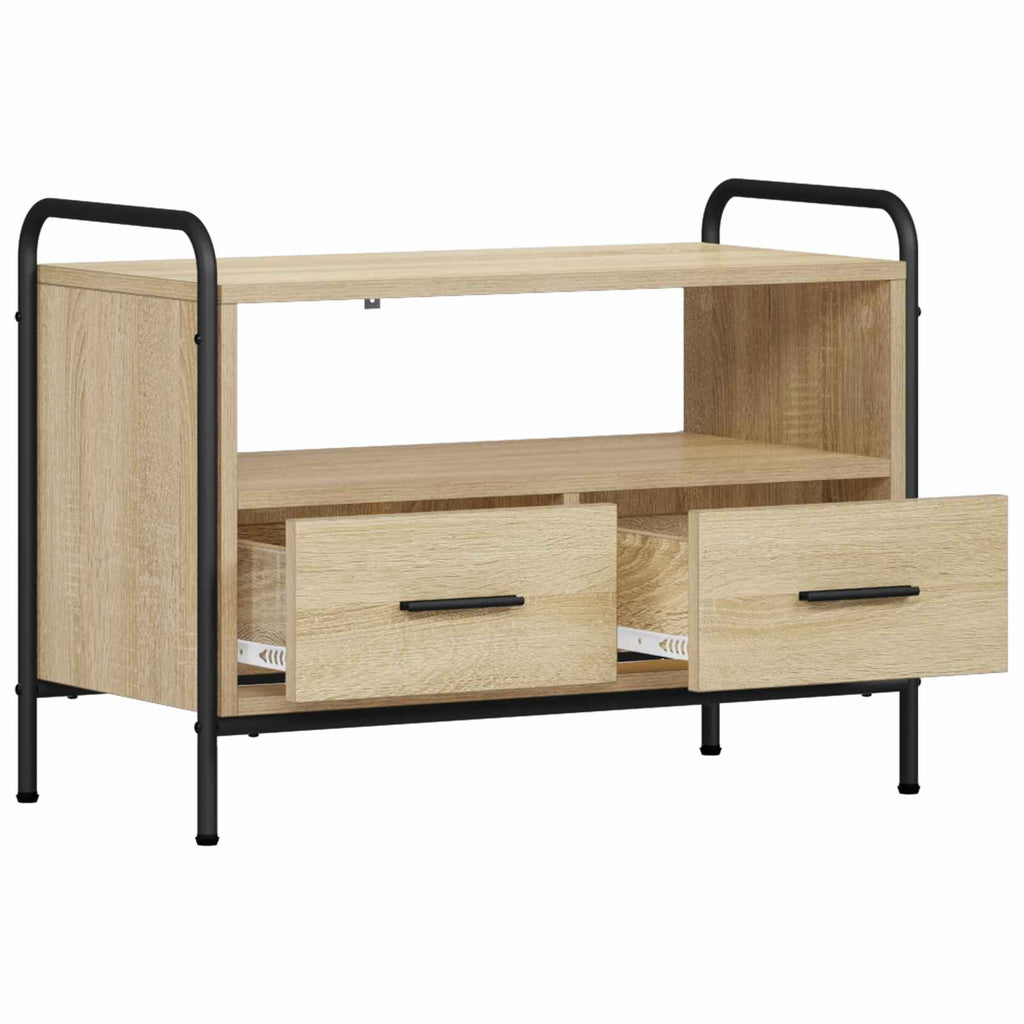 vidaXL Szafka pod telewizor 67,5 x 33 x 50 cm dąb Sonoma