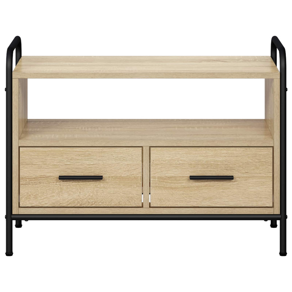 vidaXL Szafka pod telewizor 67,5 x 33 x 50 cm dąb Sonoma