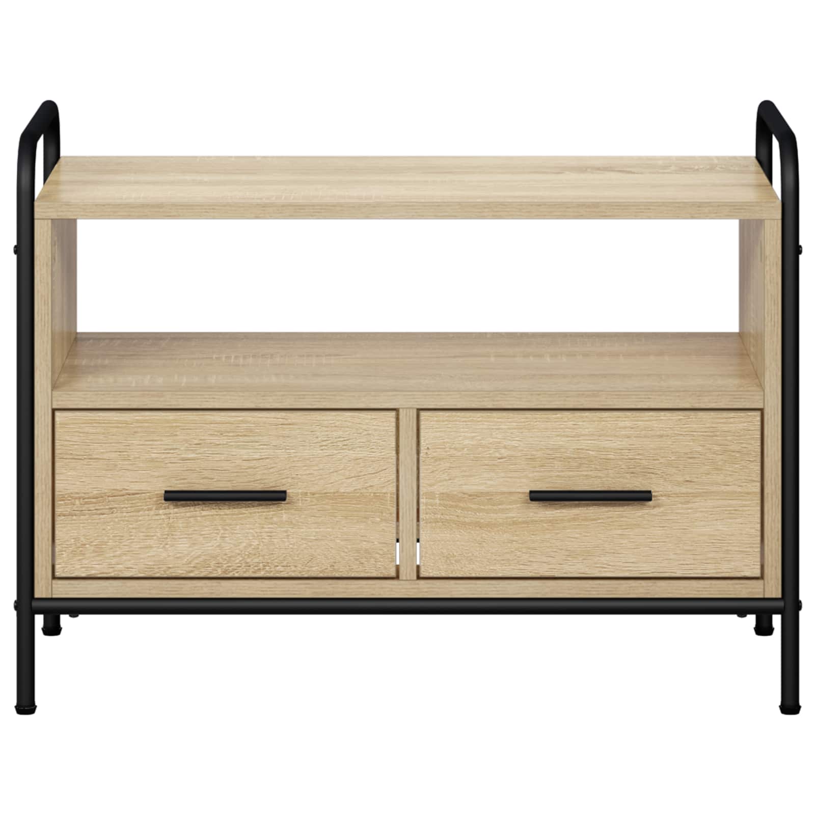 vidaXL Szafka pod telewizor 67,5 x 33 x 50 cm dąb Sonoma